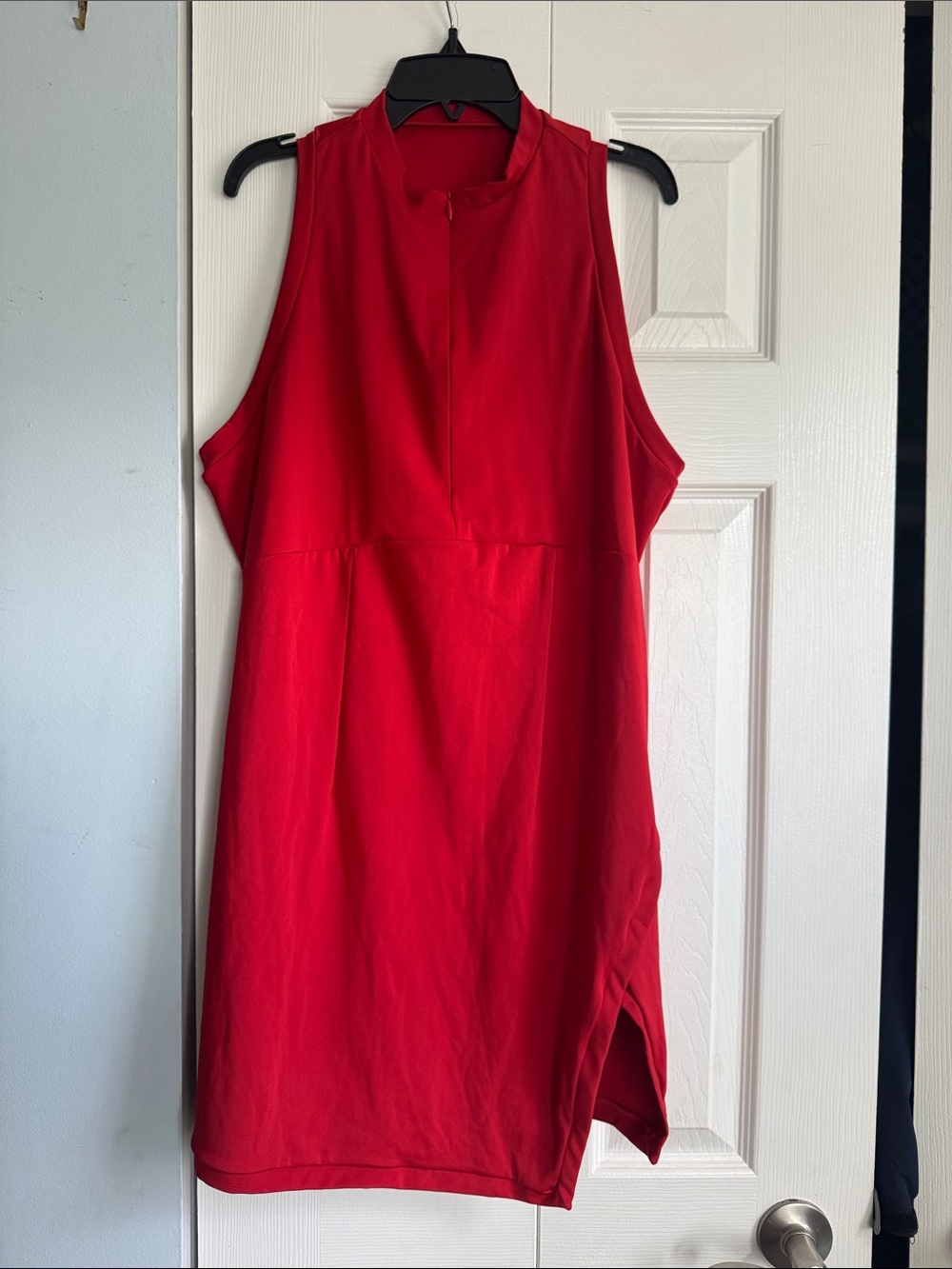 HALARA Red Sleeveless Active Dress